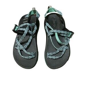 CHACO Zx2 Vibram Women’s‎ Classic Teal Black Water Hiking Sandals (pics 4 Size)